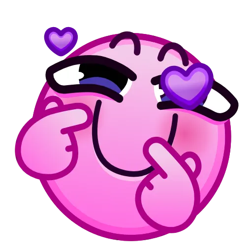 Стикер 16 Horny Emoji