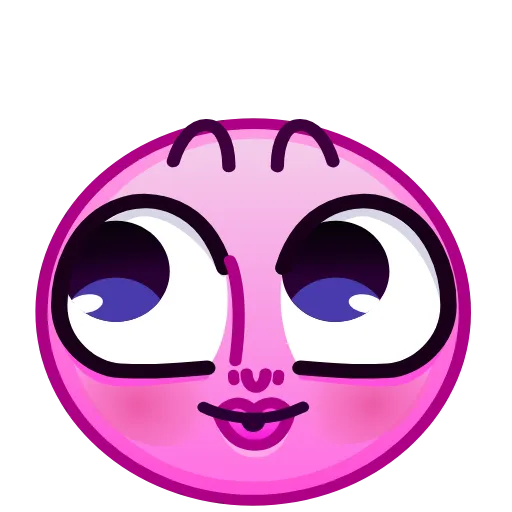 Стикер 53 Horny Emoji
