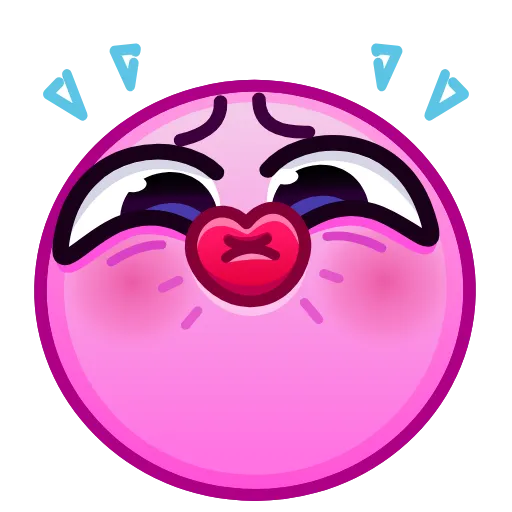 Стикер 19 Horny Emoji