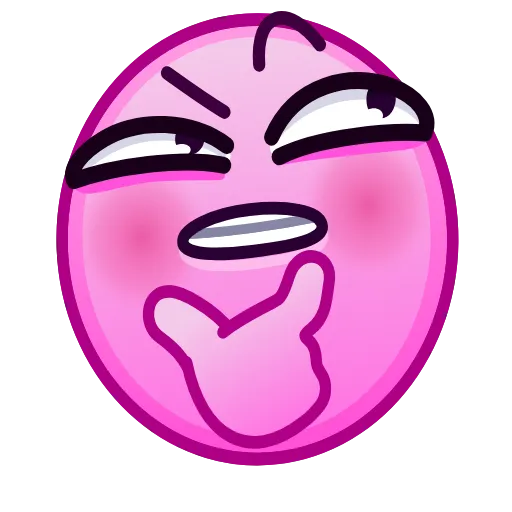 Стикер 30 Horny Emoji