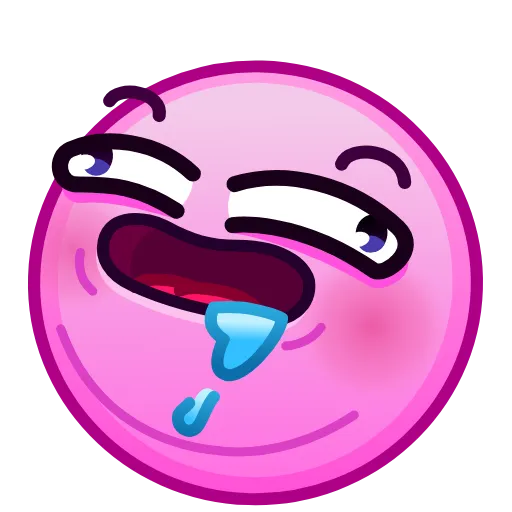 Стикер 61 Horny Emoji