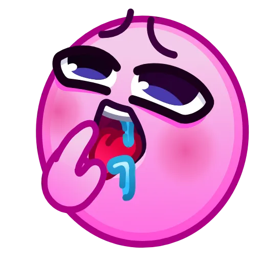 Стикер 22 Horny Emoji