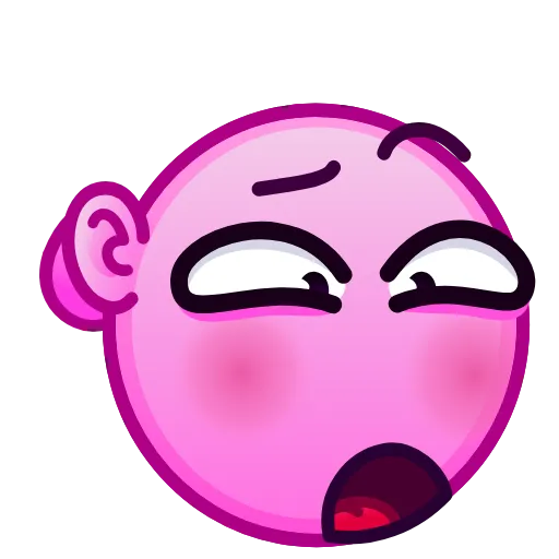Стикер 34 Horny Emoji