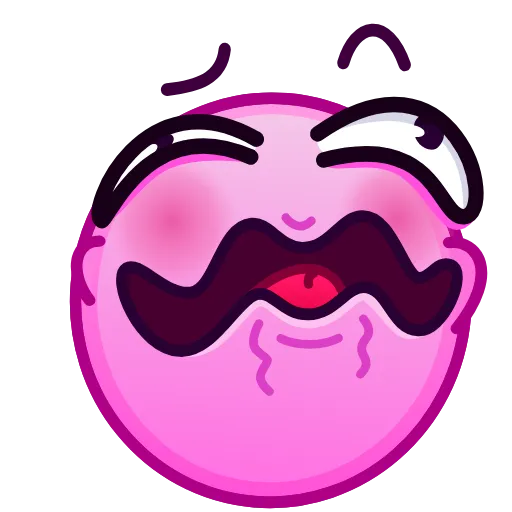 Стикер 33 Horny Emoji