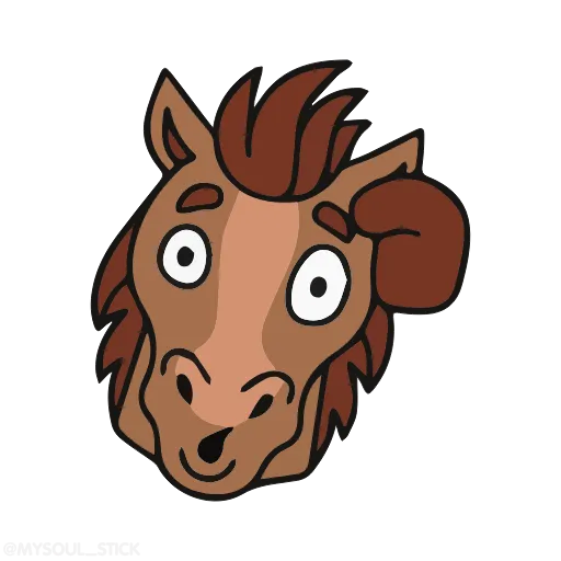 🫡 Стикер «Horses» для Telegram