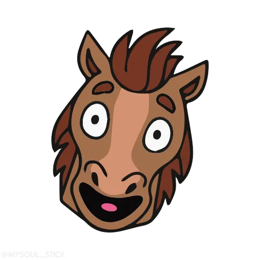 🫨 Стикер «Horses» для Telegram