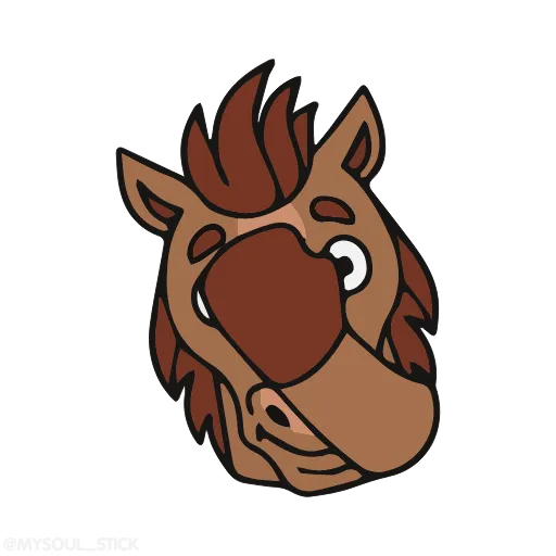 🫣 Стикер «Horses» для Telegram