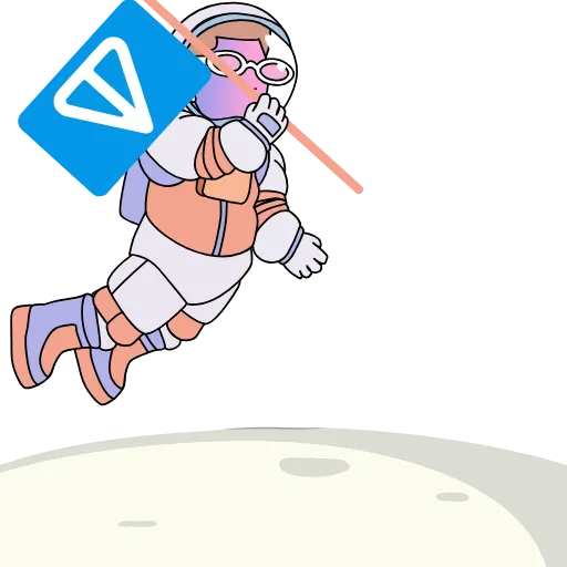 🌖 Стикер «Hoss Doodle Cabal» для Telegram