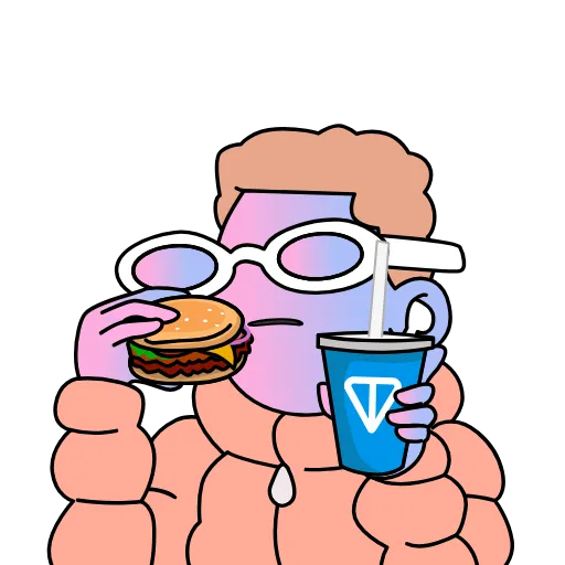 🍔 Стикер «Hoss Doodle Cabal» для Telegram