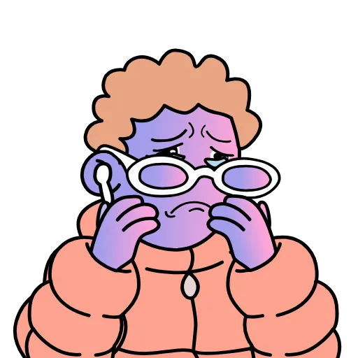 😭 Стикер «Hoss Doodle Cabal» для Telegram