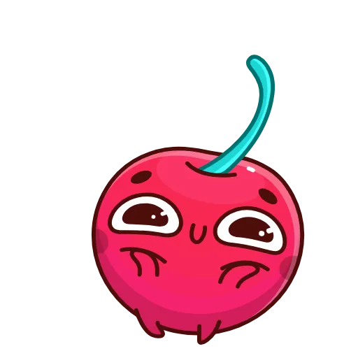 Стикер 26 Hot Cherry Emoji
