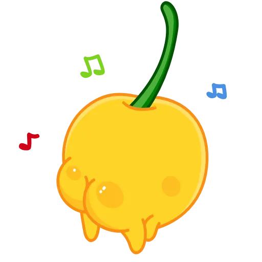 Стикер 6 Hot Lemon