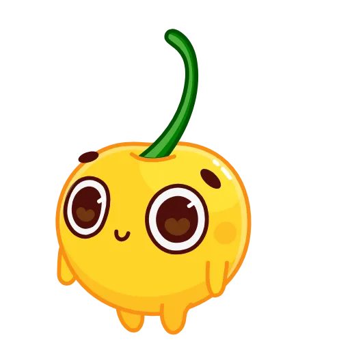 Стикер 2 Hot Lemon