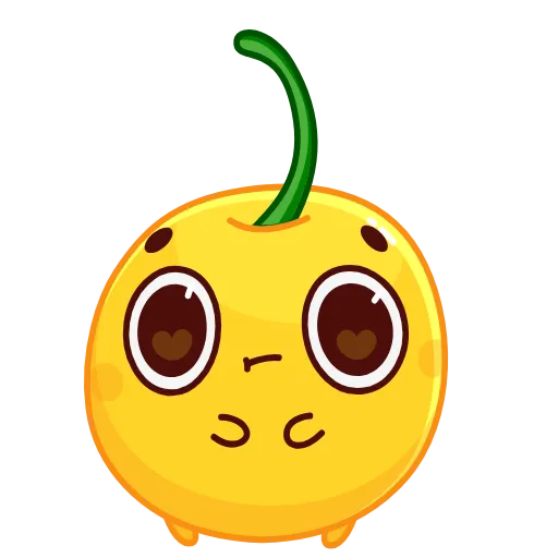 Стикер 9 Hot Lemon