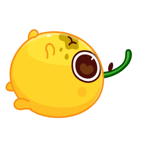 Стикер 8 Hot Lemon