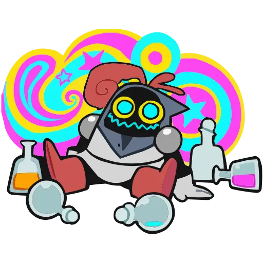 😵‍💫 Эмодзи «Говард и Скинни» для Telegram
