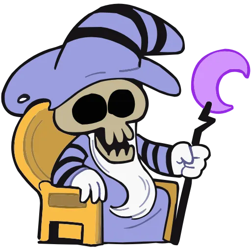 💀 Эмодзи «Говард и Скинни» для Telegram