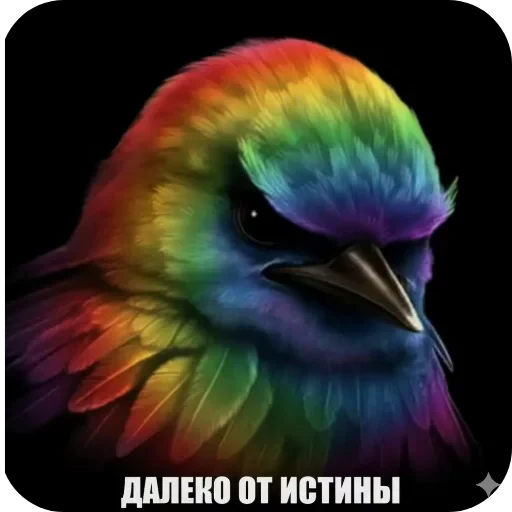 🐦 Стикер «Хрюндели» для Telegram