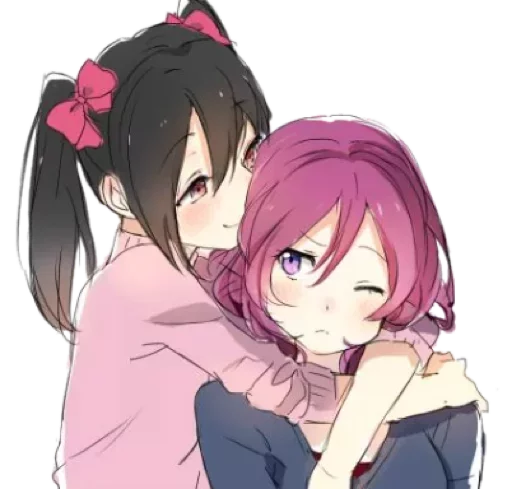 ❤ Стикер «Hugs 2» для Telegram