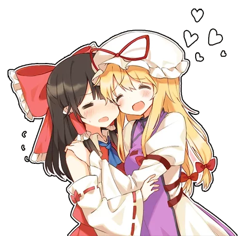 ❤ Стикер «Hugs 2» для Telegram