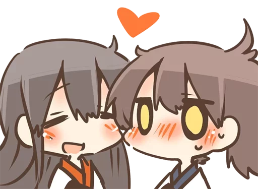 ❤ Стикер «Hugs 2» для Telegram
