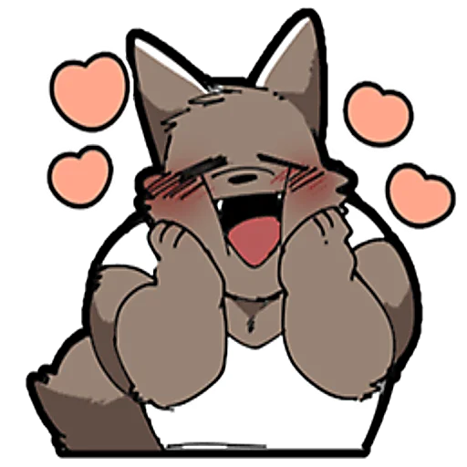 😍 Стикер «Hyaku» для Telegram