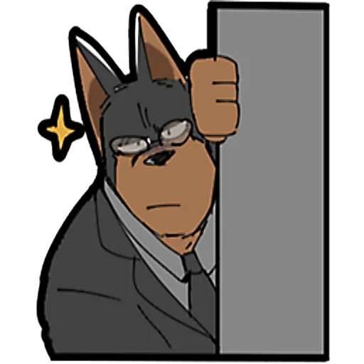 🥸 Стикер «Hyaku» для Telegram