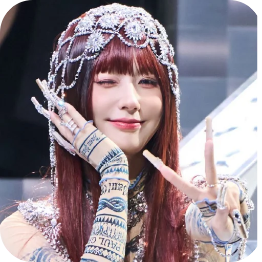 🎩 Стикер «idle kpop» для Telegram