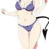 Стикер 11 2D-тян #anime #girl