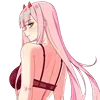 Стикер 4 2D-тян #anime #girl