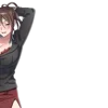 Стикер 17 2D-тян #anime #girl
