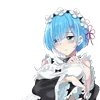 Стикер 7 2D-тян #anime #girl