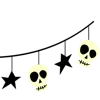 ☠ Эмодзи «Буквы и осенние иконки» для Telegram