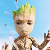 Стикер 24 🥳 Я есть Грут! - Guardians of the Galaxy