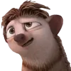 Стикер 36 💖 Набор эмоджи по мульту «Ice Age Ледниковый период»