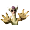 Стикер 21 💖 Набор эмоджи по мульту «Ice Age Ледниковый период»