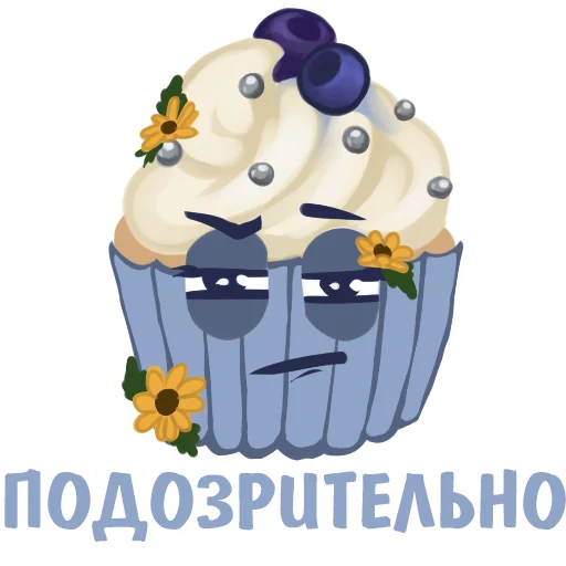 😡 Стикер «Ice Cream Delicious Things» для Telegram