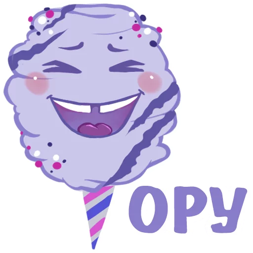👍 Стикер «Ice Cream Delicious Things» для Telegram