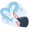 🫶 Эмодзи «Айс» для Telegram