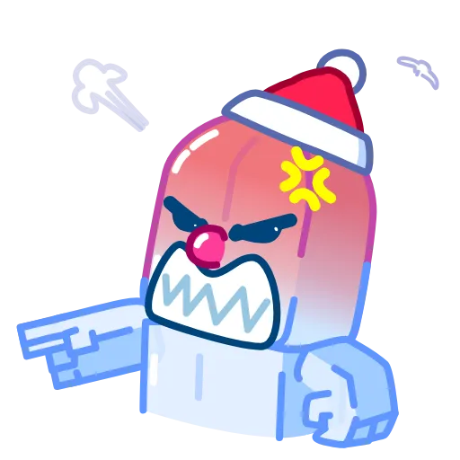 Стикер 7 Ice Man