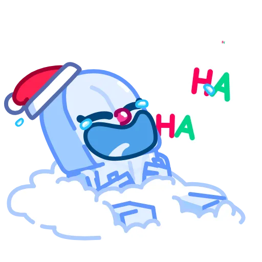 Стикер 2 Ice Man