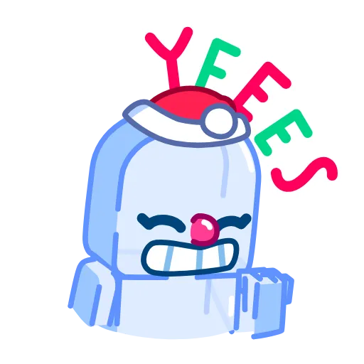 Стикер 19 Ice Man