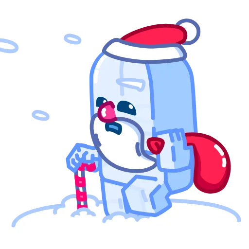 Стикер 17 Ice Man