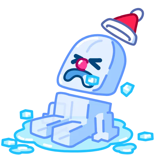 Стикер 6 Ice Man