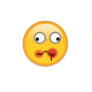 Стикер 19 Meme With Emojis