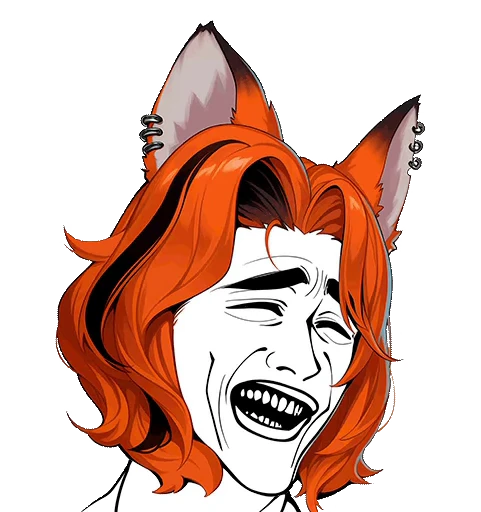 🤡 Стикер «MiOOti» для Telegram