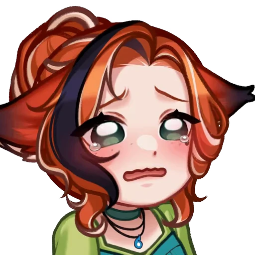 😭 Стикер «MiOOti» для Telegram