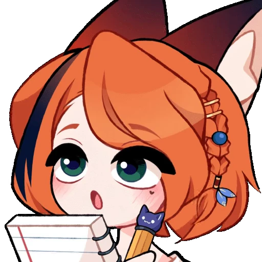 ✍️ Стикер «MiOOti» для Telegram