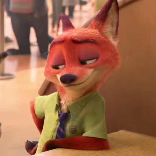 Стикер 21 I'm Nick Wilde (Live)