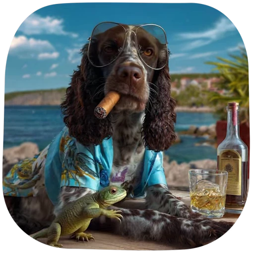 🚬 Стикер «Brainrot animals» для Telegram